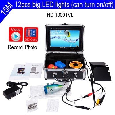 To'liq HD DAVLAT DVR bilan suv ostidagi baliq qidiruvchisi